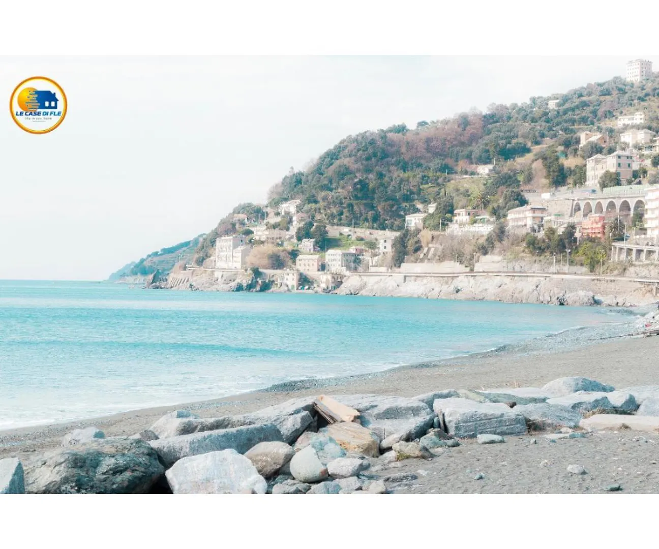 Bilocale Voltri Mare 4 Posti Apartment Genoa